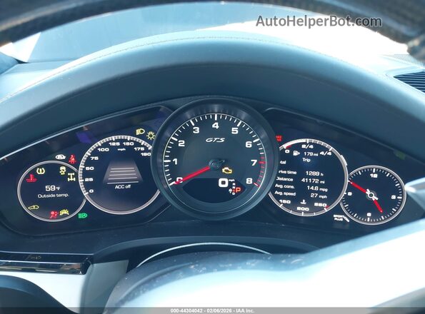 WP1AG2AY5MDA33945 2021 PORSCHE CAYENNE Black Вид задніх сидінь