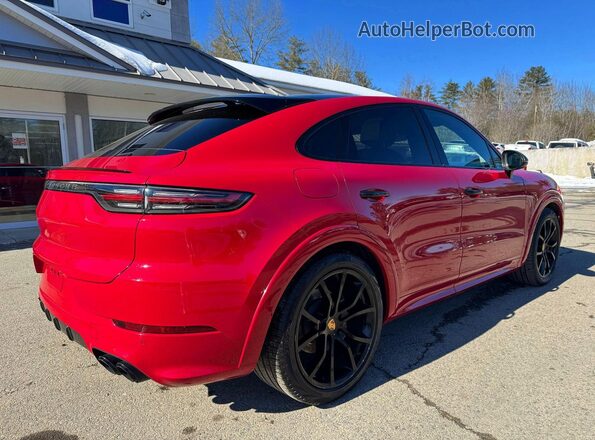 WP1BA2AYXMDA40749 2021 PORSCHE CAYENNE Red Передня права чверть