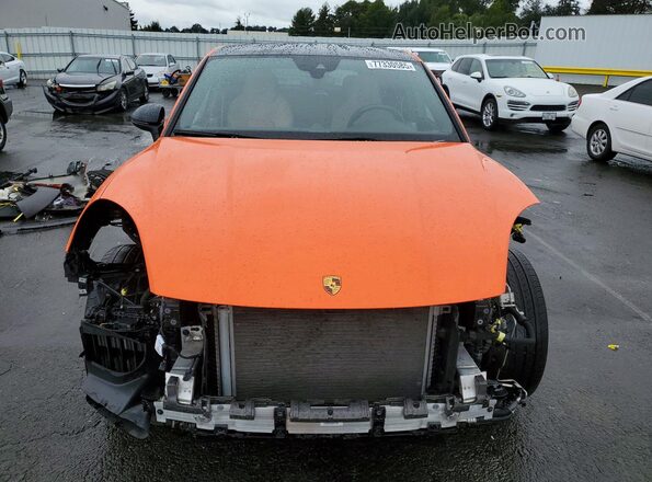 WP1BE2AY3NDA51498 2022 PORSCHE CAYENNE Orange წინა ხედი