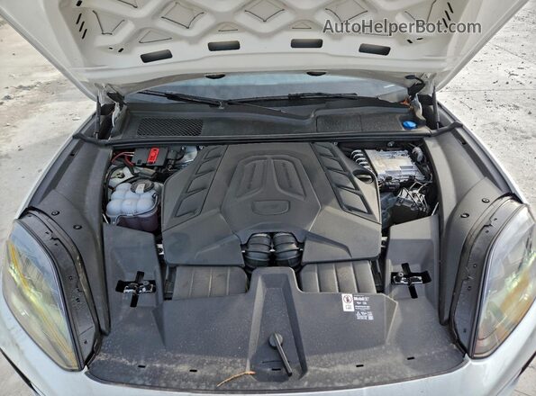 WP1BG2AY5SDA43330 2025 PORSCHE CAYENNE White ძრავის განყოფილების ხედი