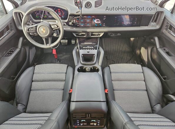 WP1BG2AY5SDA43330 2025 PORSCHE CAYENNE White წინა პანელის ხედი