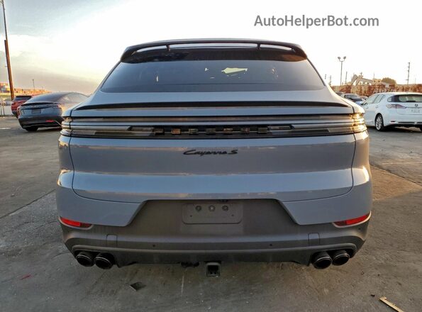 WP1BN2AY9SDA41179 2025 PORSCHE CAYENNE Silver Հետևի տեսք