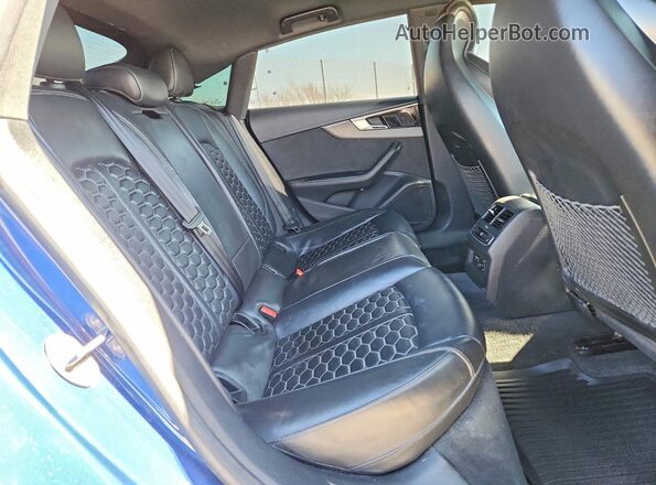 WUAAWCF55MA901715 2021 AUDI RS5 Blue Rear seats view
