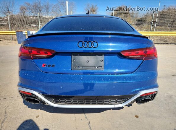 WUAAWCF55MA901715 2021 AUDI RS5 Blue Rear view