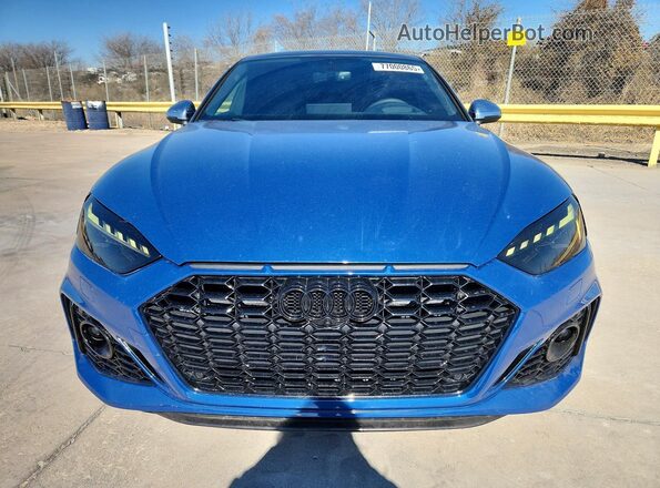 WUAAWCF55MA901715 2021 AUDI RS5 Blue Front view