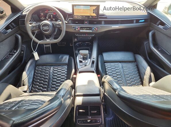 WUAAWCF55MA901715 2021 AUDI RS5 Blue Dashboard view