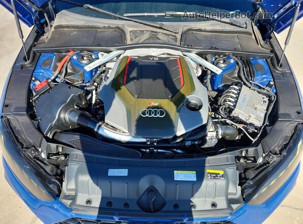 WUAAWCF55MA901715 2021 AUDI RS5 Blue Rear interior view