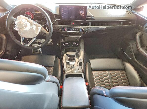 WUAAWCF59MA904813 2021 AUDI RS5 White წინა პანელის ხედი