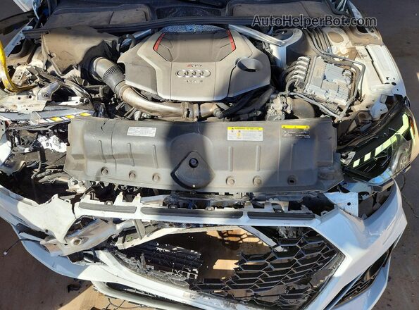 WUAAWCF59MA904813 2021 AUDI RS5 White უკანა სალონის ხედი