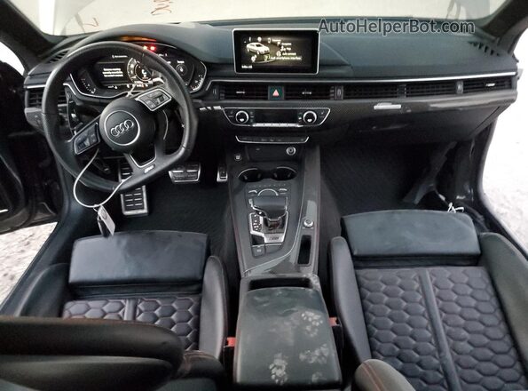 WUABWCF57KA906660 2019 AUDI RS5 Gray Առջևի վահանակի տեսք