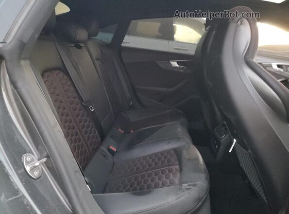 WUABWCF57KA906660 2019 AUDI RS5 Gray Հետևի նստատեղերի տեսք
