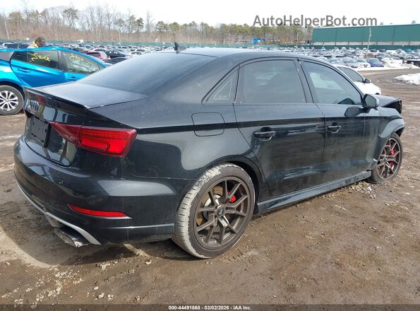 WUABWGFF0J1900617 2018 AUDI RS3 Black Tył prawy