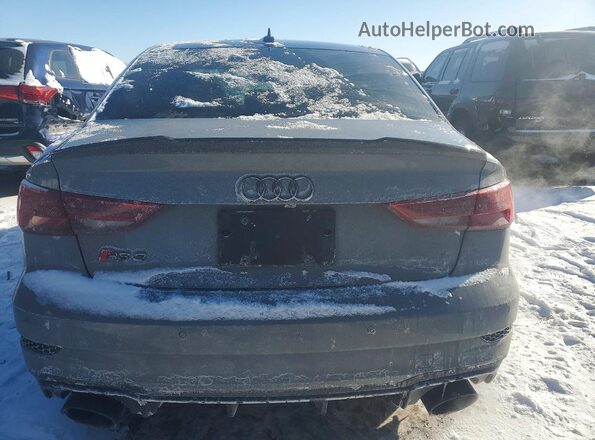 WUABWGFF1J1902747 2018 AUDI RS3 Gray Widok z tyłu