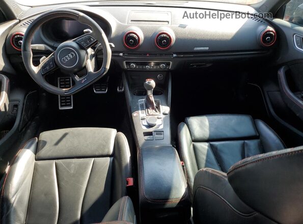 WUABWGFF1LA904534 2020 AUDI RS3 Gray Dashboard view