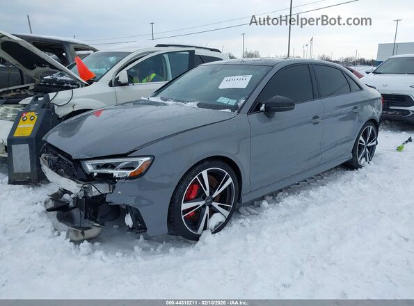 WUABWGFF2LA904560 2020 AUDI RS3 Gray Front left