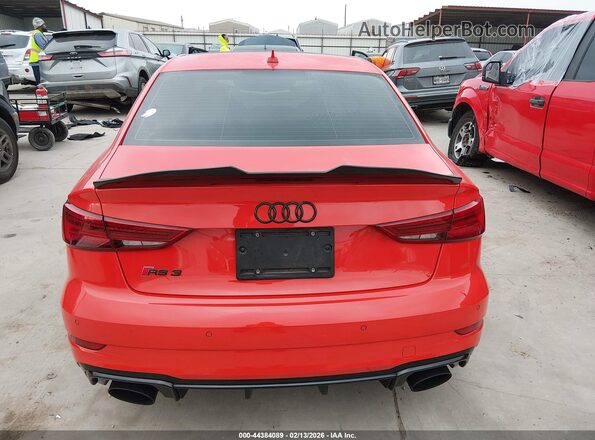 WUABWGFF8J1905483 2018 AUDI RS3 Red 
