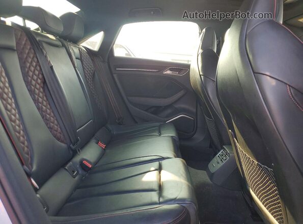 WUABWGFF8LA905793 2020 AUDI RS3 White Rear seats view
