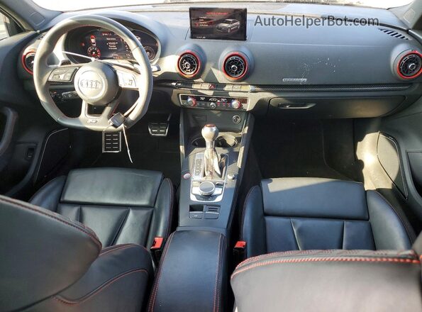 WUABWGFF8LA905793 2020 AUDI RS3 White Dashboard view