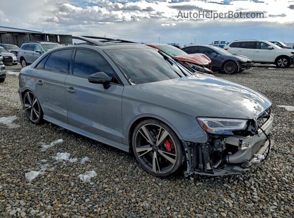 WUABWGFFXJ1900513 2018 AUDI RS3 Серый Передняя правая четверть