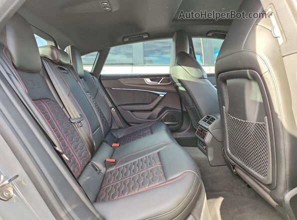 WUAPCBF22NN904343 2022 AUDI RS7 Gray უკანა სავარძლების ხედი