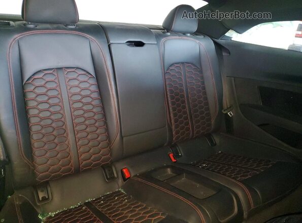 WUAPWAF53JA904168 2018 AUDI RS5 Gray Rear seats view