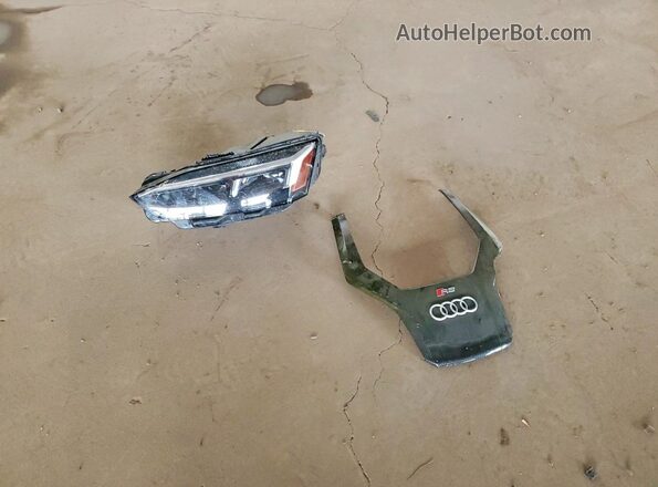 WUAPWAF53JA904168 2018 AUDI RS5 Gray Engine compartment view