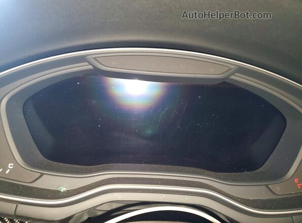 WUAPWAF53JA904168 2018 AUDI RS5 Gray Instrument cluster view