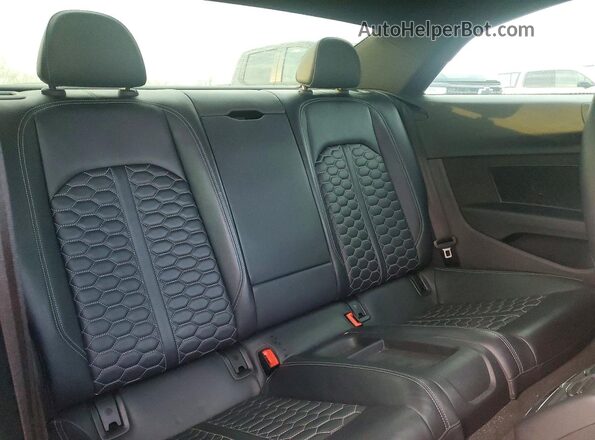 WUAPWAF56JA903015 2018 AUDI RS5 Black Rear seats view