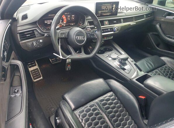 WUAPWAF56JA903015 2018 AUDI RS5 Black Dashboard view