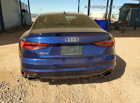 WUAPWAF56KA902707 2019 AUDI RS5 Blue Widok z tyłu