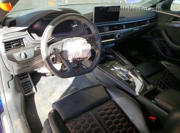 WUAPWAF56KA902707 2019 AUDI RS5 Blue Widok deski rozdzielczej