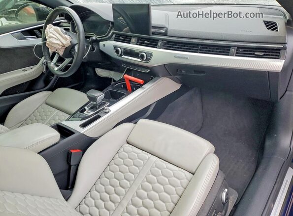 WUARWAF54MA904516 2021 AUDI RS5 Blue Вид панелі приладів
