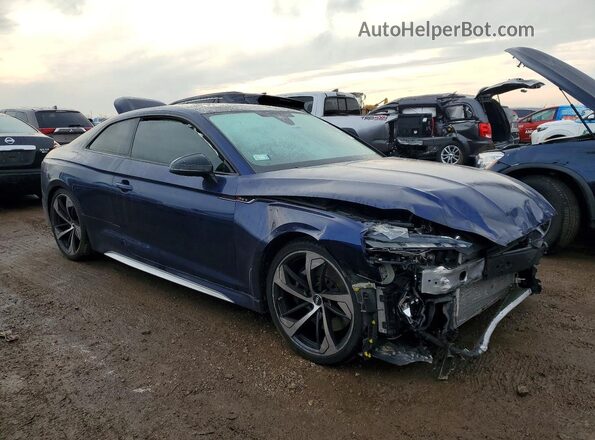 WUARWAF54MA904516 2021 AUDI RS5 Blue Передня права чверть
