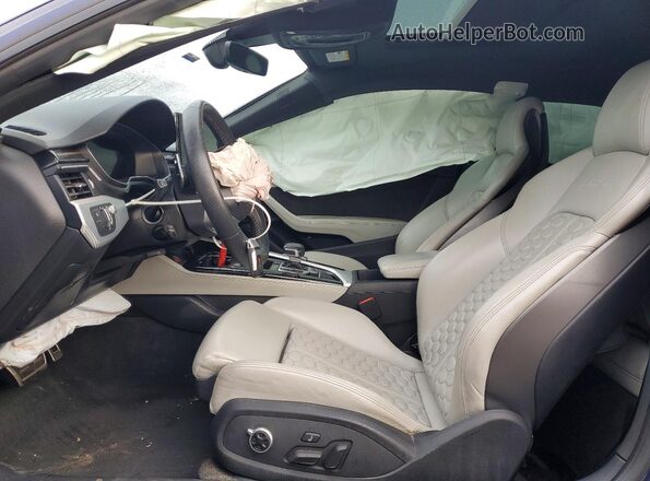 WUARWAF54MA904516 2021 AUDI RS5 Blue Вид салону спереду