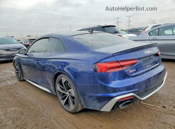 WUARWAF54MA904516 2021 AUDI RS5 Blue Задня ліва чверть