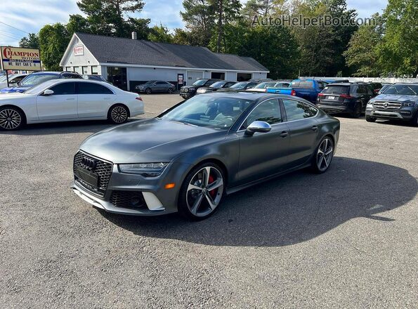 WUAW2BFC5GN902306 2016 AUDI RS7 Gray Задня ліва чверть