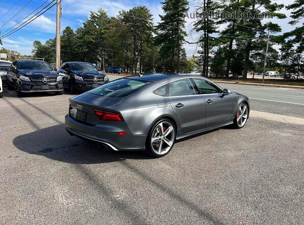 WUAW2BFC5GN902306 2016 AUDI RS7 Gray Задня права чверть