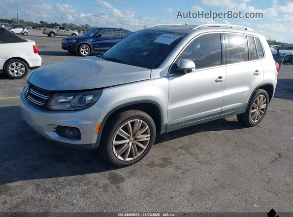 WVGAV7AX1GW606842 2016 VOLKSWAGEN TIGUAN Silver Передня ліва чверть