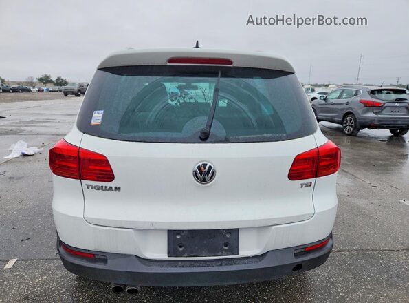 WVGAV7AX2GW014849 2016 VOLKSWAGEN TIGUAN White უკანა ხედი