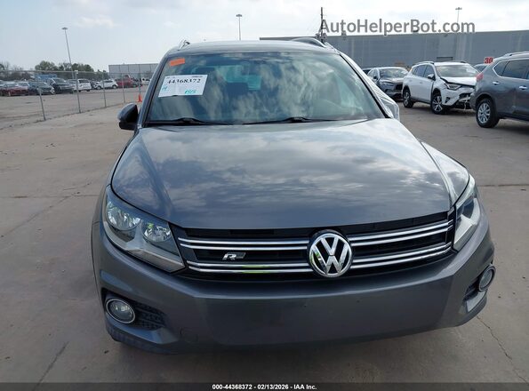 WVGAV7AX4GW087348 2016 VOLKSWAGEN TIGUAN Gray Instrument cluster view