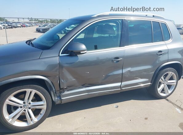 WVGAV7AX4GW087348 2016 VOLKSWAGEN TIGUAN Gray Front view