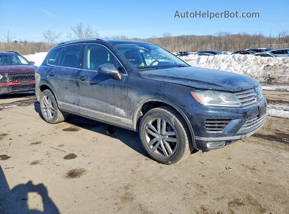 WVGEF9BP0GD010318 2016 VOLKSWAGEN TOUAREG Black წინა მარჯვენა