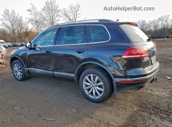 WVGEF9BP3GD002424 2016 VOLKSWAGEN TOUAREG Черный Задняя левая четверть
