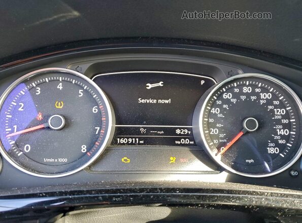 WVGEF9BP3GD002424 2016 VOLKSWAGEN TOUAREG Черный Вид щитка приборов