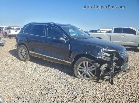 WVGEF9BP4GD002142 2016 VOLKSWAGEN TOUAREG Black წინა მარჯვენა