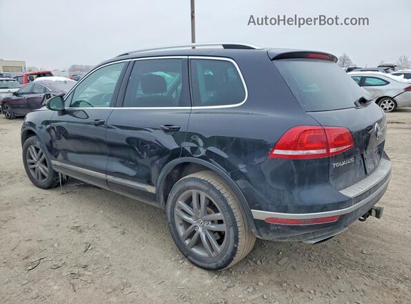 WVGEP9BP9GD002666 2016 VOLKSWAGEN TOUAREG Black Tył lewy