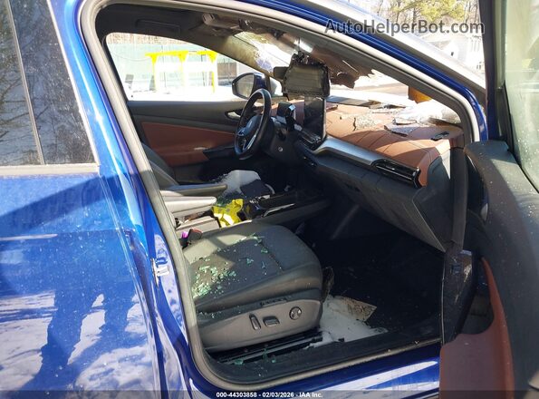 WVGGNPE24MP065252 2021 VOLKSWAGEN ID.4 Blue Vista interior delantera