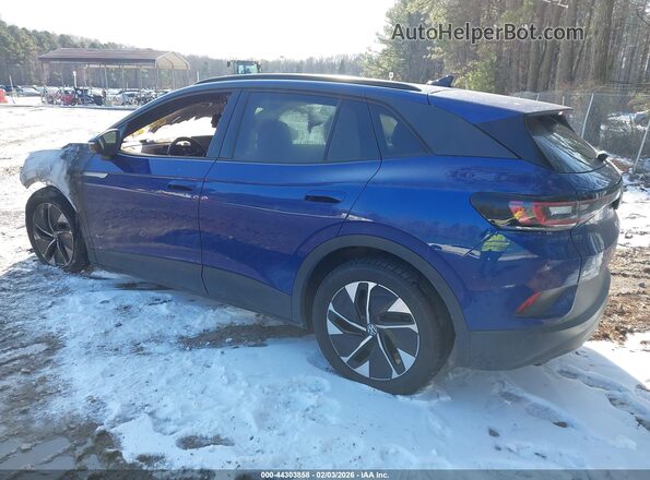WVGGNPE24MP065252 2021 VOLKSWAGEN ID.4 Blue Trasero izquierdo
