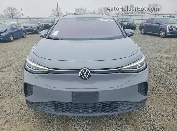 WVGJNPE25NP072363 2022 VOLKSWAGEN ID.4 Серый Вид спереди
