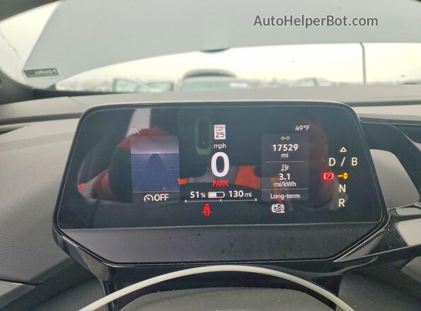 WVGJNPE25NP072363 2022 VOLKSWAGEN ID.4 Серый Вид щитка приборов